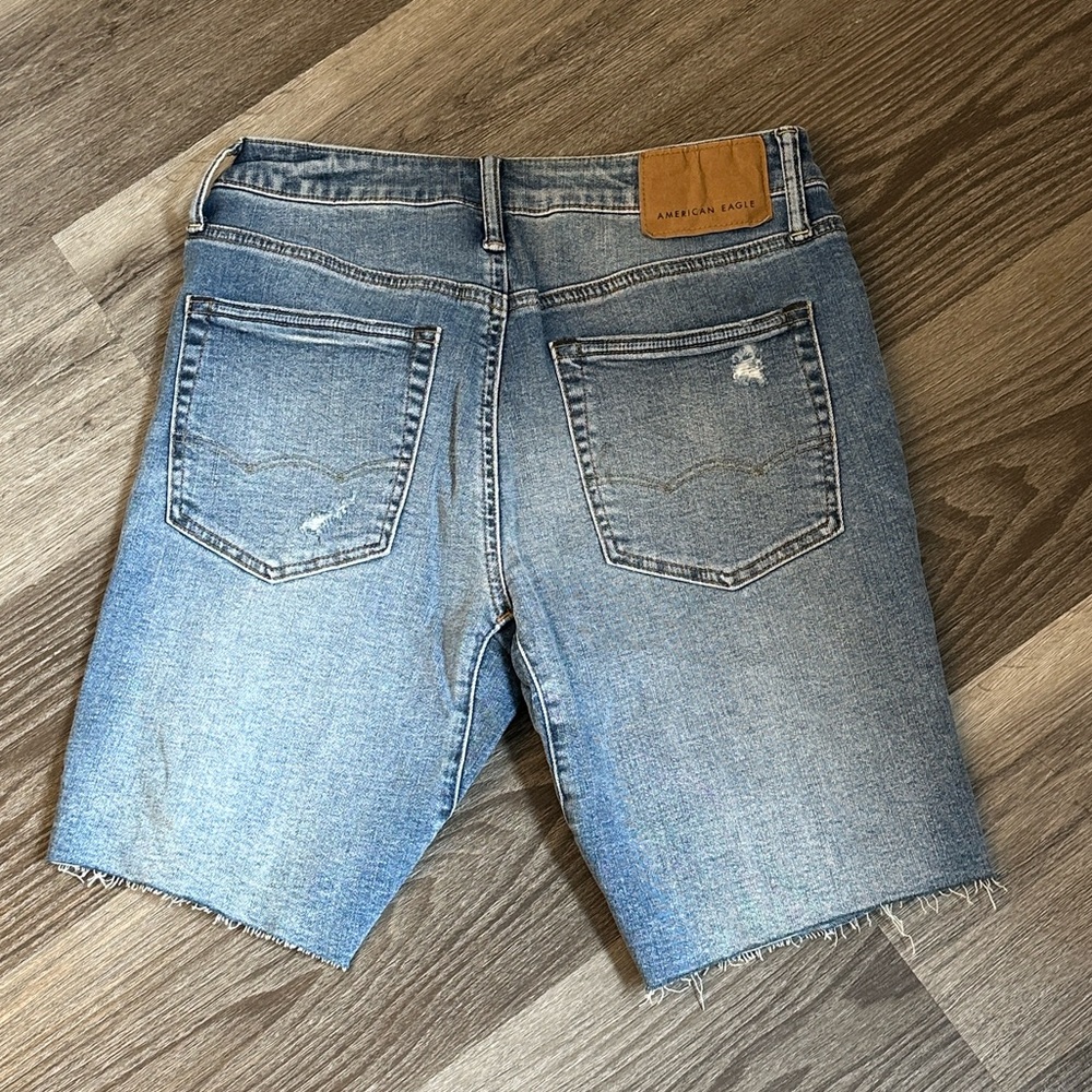 American Eagle Outfitters Light Blue Jean Shorts - Picture 4 of 9